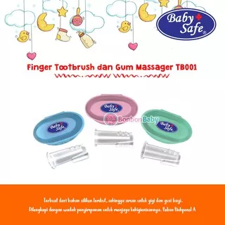 Babysafe Finger Toothbrush and Gum Massager TB001