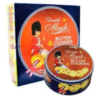 Monde blue Shell biscuit butter cookies 454g