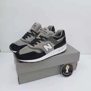 Sepatu New Balance M997CUR Grey Black Made In USA Original Bnib