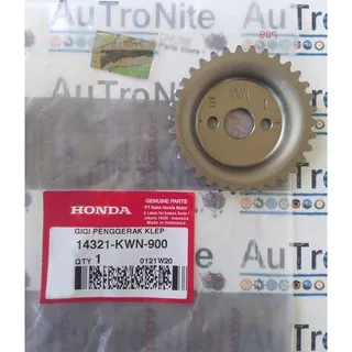 Gear Sentrik Penggerak Klep SPROCKET CAM 34 T 14321-KWN-900 Ori Honda SH PCX Vario 125 ADV 150 ESP 14321KWN900