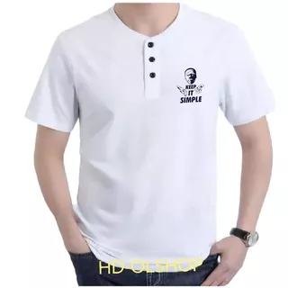 KAOS KANCING PRIA LENGAN PENDEK TERBARU/KAOS SABLON DISTRO/KAOS PRIA LENGAN PENDEK/KAOS HENLEY PREMIUM/KAOS TERBARU/T-SHIRT