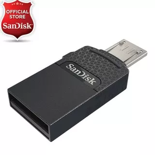 FLASHDISK OTG USB 2 IN 1 SANDISK 16GB ( SDDD1 ) Dual Drive  ORIGINAL