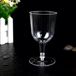 Gelas Wine Glass Plastik