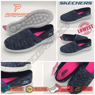 SKECHERS / SEPATU SKECHERS WANITA / SKETCHER / SKECHER GOWALK CITY - LIMITS NAVY ORIGINAL