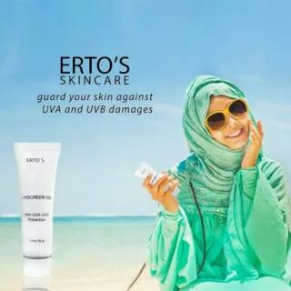 ERTOS SUNSCREEN GEL ORIGINAL WITH UVA-UVB PROTECTION / ERTOS SUNBLOCK