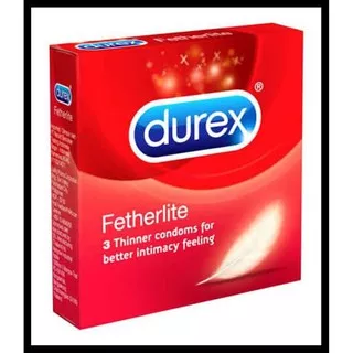 (Privasi Terjaga) Kondom Mr P Durex Fetherlite Isi 3 pcs Alat Kontrasepsi