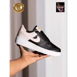 NIKE AIR FORCE 1 BLACK PINK BEIGE || SEPATU NIKE 100% ORIGINAL