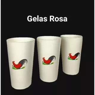 Gelas minum/ gelas minum plastik  / gelas minum murah /gelas souvenir / gelas ayam jago