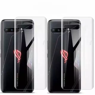 ASUS ROG PHONE 2 / PRO / 3 / PRO / 5 / PRO / ULTIMATE  HYDROGEL BACK ANTI GORES JELLY FULL COVER