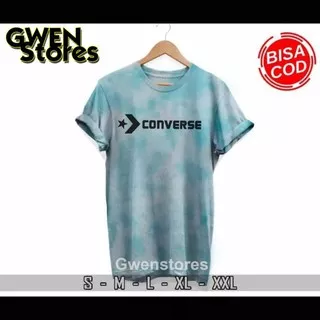 Kaos Tie Dye Convers / Tshirt Tie Dye / Kaos Tye Dye Wanita / Tie Dye Shirt / Kaos Tye Dye Pria