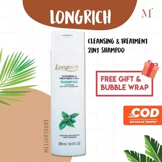 Shampo Longrich 300ml ORIGINAL utk mencegah kebotakan shampo rambut tebal menebalkan LR02