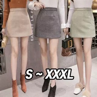 KARAKOREA 8935 Alice Skirt/Rok Autumn/Rok pendek/Rok kerja/Rok mini/Mini Skirt/Rok Korea Skirt/Rok Winter