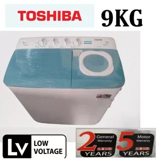 Mesin Cuci Toshiba VH-H95MN Mesin Cuci 2Tabung 9KG Low Watt