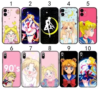 EG78 Sailor Moon Case for Apple iPhone 8 8+ 7 7+ 6S 6 6+ Plus 5 5S TPU Soft Silicone Casing Cover