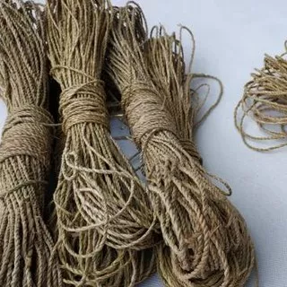 Tali Agel 25 meter/ tali jute murah/ tali kerajinan/ tali besek bambu/ tali murah