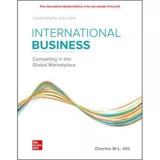 ISE International Business 13ed by Hill