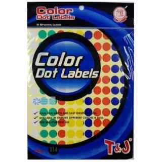 tom and jerry label color dot 114