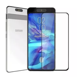 Tempered Glass Full Cover Samsung S7 Edge A80 A90 J4+ J4 Note 8 Note 9 S9 S9+ Oppo A1K Vivo S1