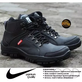 SEPATU SAFETY SEMI BOOTS PRIA KULIT BOOT SAFETY - NIKE ANTONY