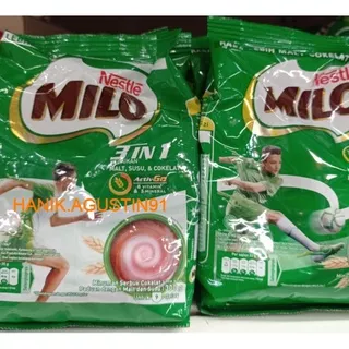 MILO ACTIV-GO 3 in 1 Susu Coklat Pouch 300g