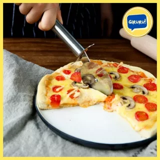 Pizza Slicer Cutter Stainless Steel / Pemotong Pizza Stainless Steel