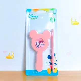 Sisir bayi disney baby brush and comb 3+