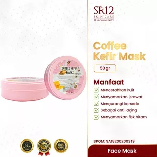 Masker susu masker kopi masker flek hitam Coffee Kefir Mask SR12