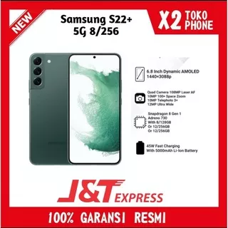 Samsung S22+ 5G 8/256 Ram 8gb internal 256gb Garansi Resmi