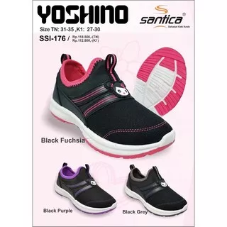 SEPATU SANTICA YOSHINO SEPATU ANAK SANTICA SEPATU ANAK TK SD TERBARU