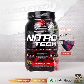 Nitrotech 2.2lbs Muscletech Nitro Tech 2.2Lb Whey Protein Isolate