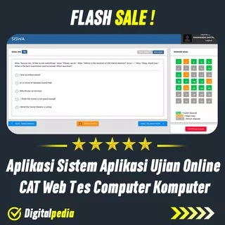 Aplikasi Sistem Aplikasi Ujian Online CAT Web Tes Computer Komputer Full Version