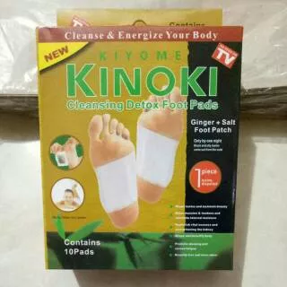 Kiyome KINOKI Cleansing Detox Foot Pads/ Koyo kaki Kesehatan Gold