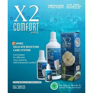 X2 Air Softlens | Cairan Pencuci Softlens X2 Comfort Extra