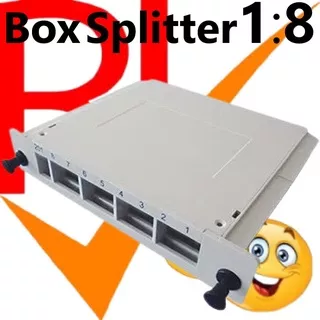 Cassette Box PLC Splitter Fiber Optic SC Kaset Micro Spliter FO