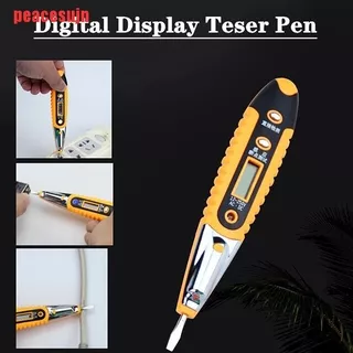 {peacesujn}Electrical Detector Pen Test Pencil AC DC Tester Voltage Detector Test Pen