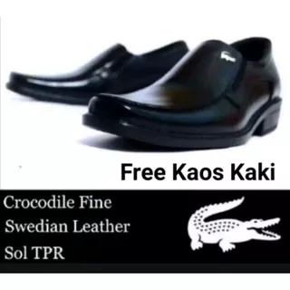 Sepatu Pantofel Santai model Steven kicres crocodile Kasual Kerja Kuliah Pria Cowok Men Laces D