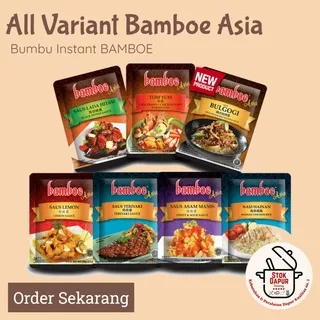 Bumbu BAMBOE Asia Bumbu Masak Instan All Varian Bumbu Dapur