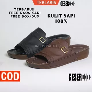 sandal indian pria kulit asli 437 337 sandal slop kulit termurah terlaris