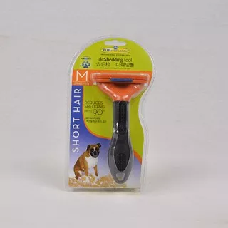 FURMINATOR Sisir Rontok Anjing Deshedding Tool DOG Short Hair Medium