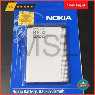 10.10 Baterai Nokia N90/N97/E63/E73/6650 Bp-4L Bp4L Original 100% Exclusive