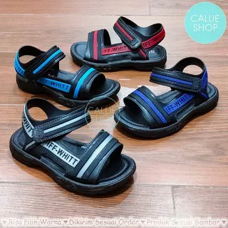 Sepatu Sandal Gunung Anak Cowok Impor Bahan Karet Jelly Kuat Awet GNWHITT Bisa Pilih Warna