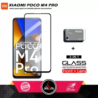 PAKET Tempered Glass Layar Xiaomi Poco M4 Pro Free Tempered Glass Camera