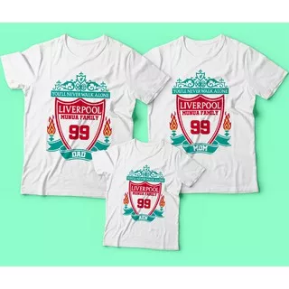 Kaos LIverpool Ultah Anak | Kaos Couple Family | Kaos Family Murah