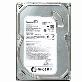 Hard Disk PC Internal 250GB HDD SATA 3.5 Seagate WD  DLL