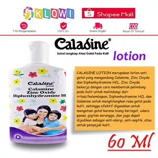 Caladine Lotion 60Ml / Bedak Cair / Bedak Antiseptik / Bedak Gatal & Alergi