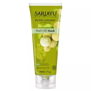 Sariayu Putih Langsat Peel Off Mask - 75gr