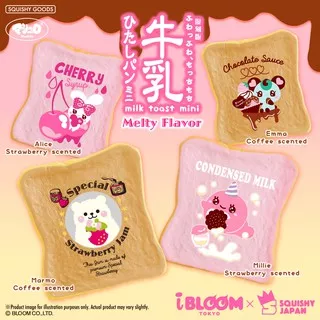 Squishy Inc - Ibloom Aoyama Mini Toast Melty Flavor