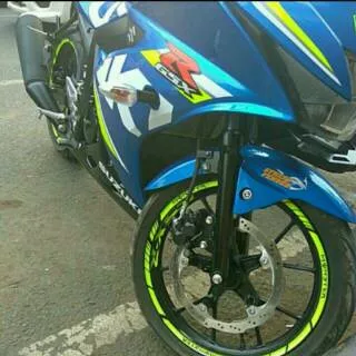 Stiker Velg Motor Suzuki GSX R Monster uk Velg 17