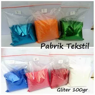 Glitter Serbuk / Glitter Bubuk / Glitter Bubuk Rainbow / Glitter Bubuk Hologram/Glitter Bubuk 100 gr