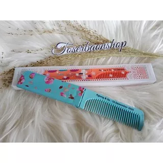 Souvenir cermin kaca sisir lipat kemasan mika souvenir pernikahan sovenir murah unik